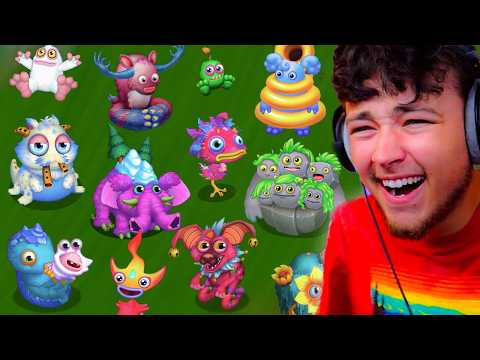 CONTINENT ISLAND PLAYTHROUGH IN MY SINGING MONSTERS DAWN OF FIRE!