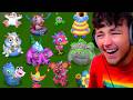 CONTINENT ISLAND PLAYTHROUGH IN MY SINGING MONSTERS DAWN OF FIRE