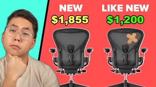 NEW vs USED Herman Miller Chairs? I spent $2,437 to find out...