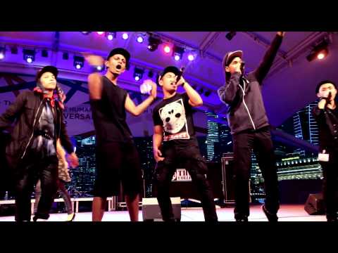 Sheeq Luna, Azrael, Young, Influent, Ilohshix & Mean - The Testament (Live @ Esplanade)