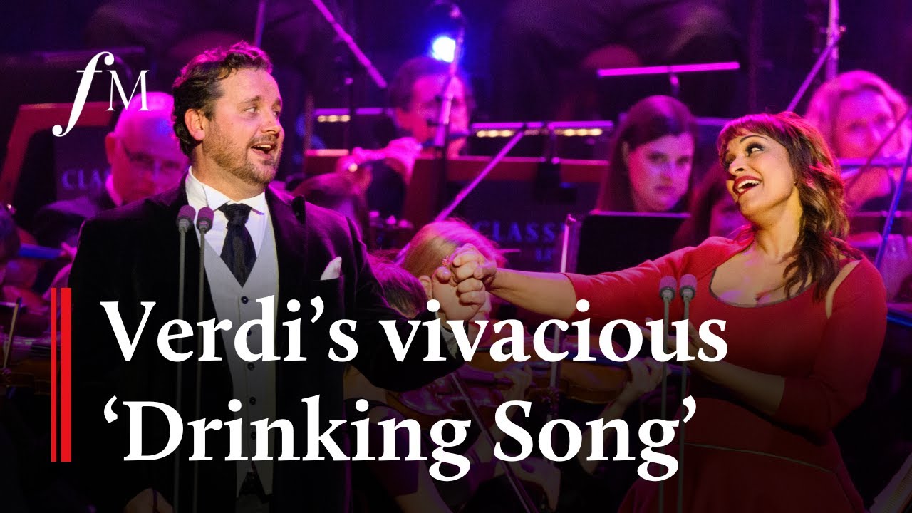 Watch Michael Spyresand Danielle de Niese and the chorus and orchestra of English National Opera and conductor Paul Daniel for this joyous moment from Verdi’s opera La traviata.