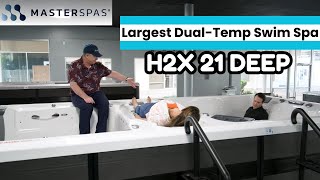 This Changed Everything: Karina & Aaron Experience the 2025 H2X 21 Deep Swim Spa