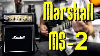 Video thumbnail for Marshall MS-2 Micro Amp Sound Review by Artyom Reborn