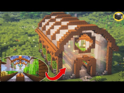 Minecraft: How to Build a Greenhouse | Building Ideas for Minecraft