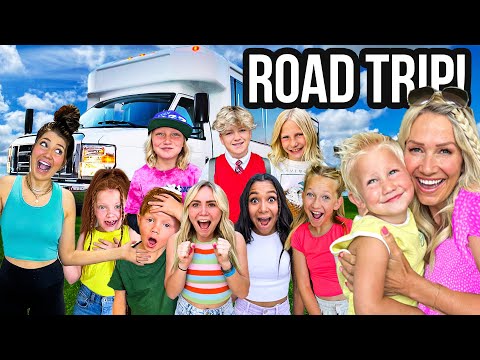 MOM & 12 KiDS ROAD TRiP ALONE! *What NOT to do* || TRAVELiNG KiTS!!