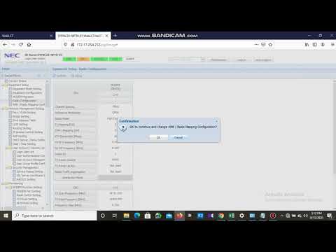 HOW TO CONFIGURE NEC MW LINK
