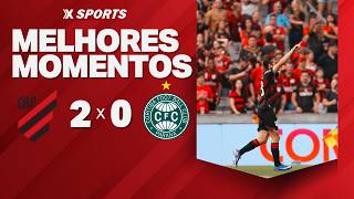 ATHLETICO PARANAENSE 2 X 0 CORITIBA - MELHORES MOMENTOS - BRASILEIRÃO