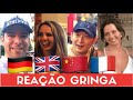 REAÇÃO GRINGA FALANDO VÁRIAS LÍNGUAS LONDRES E PARIS Gabriel Poliglota