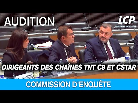 Autorisations de diffusion sur la TNT : dirigeants des chaînes C8 et CStar du groupe C+ - 29/02/204