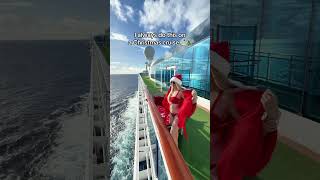 I packed #Christmas and brought it straight onto the cruise🛳️ Happy Holidays🎉 #shorts #cruiselife