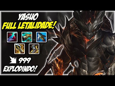 GAMEPLAY EXPLICATIVA DE YASUO FULL LETALIDADE! - Yasuo vs Zed | Mono Yasuo | League of Legends