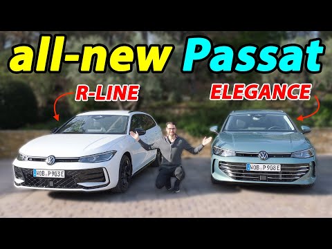 Now drives like an Audi? All-new VW Passat B9 driving REVIEW 2024 eHybrid PHEV vs TDI Diesel