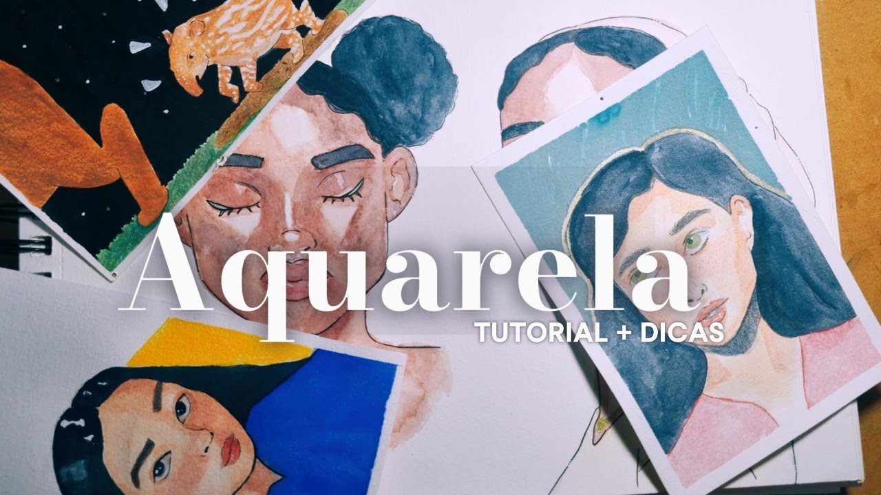 📝 Guia: Como pintar com aquarela | Materiais + tutorial + dicas