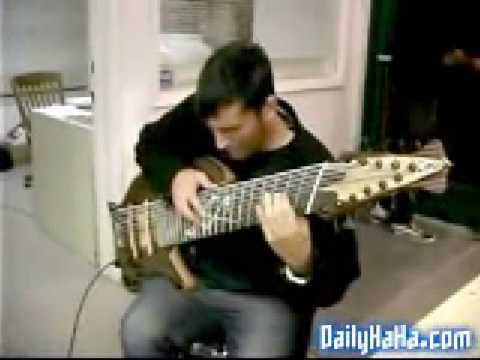 Jean Baudin; Bass guitar Super Mario theme song