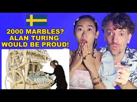 SWEDISH FOLKTRONIC BAND WINTERGATAN WITH A MARBLE MACHINE!?