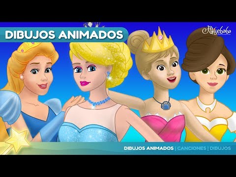 5 Cuentos | LA PRINCESA Y EL GUISANTE y 4 Princesas animados | Cuentos infantiles para dormir