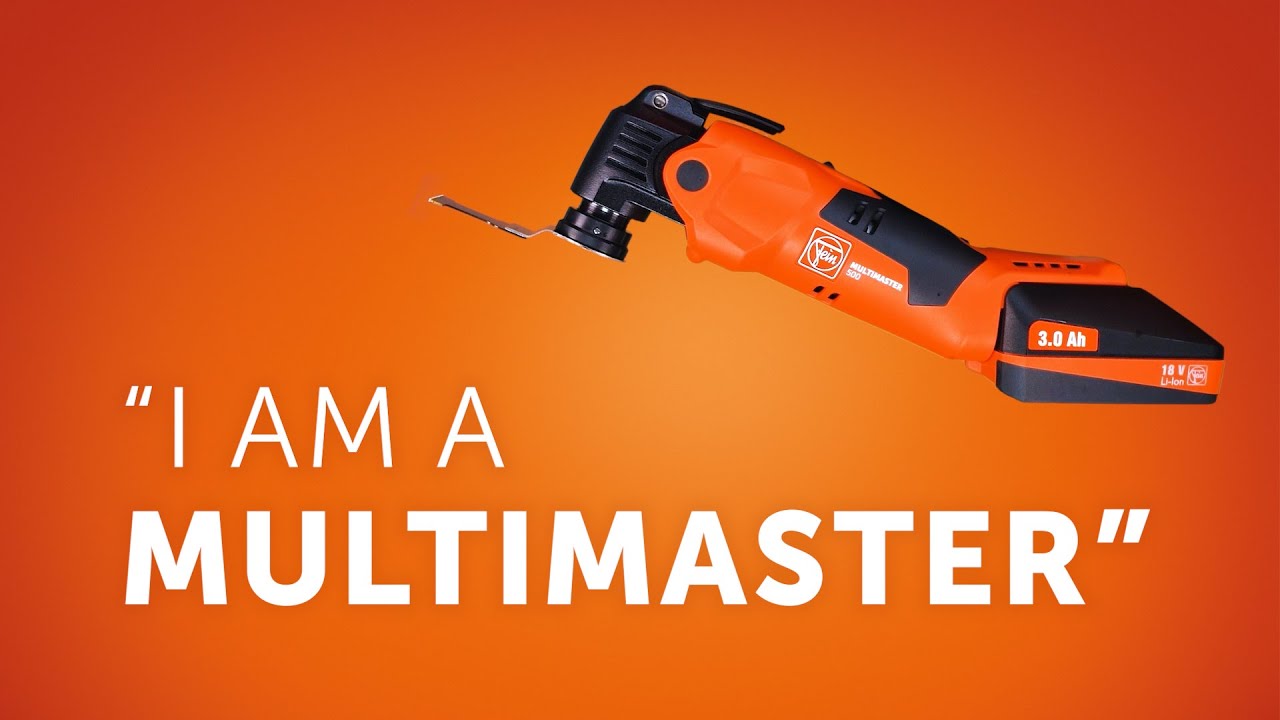 The FEIN MULTIMASTER – your best multitool.