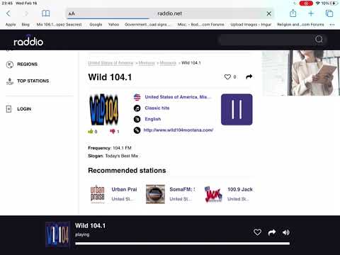 Listening to wild 104