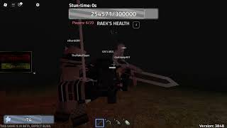 Killing V7 | RAEK KILL TEST: {REWRITTEN} - Roblox (Badge is Bugged)