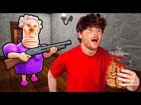 I Escaped GRUMPY GRAN in Roblox..