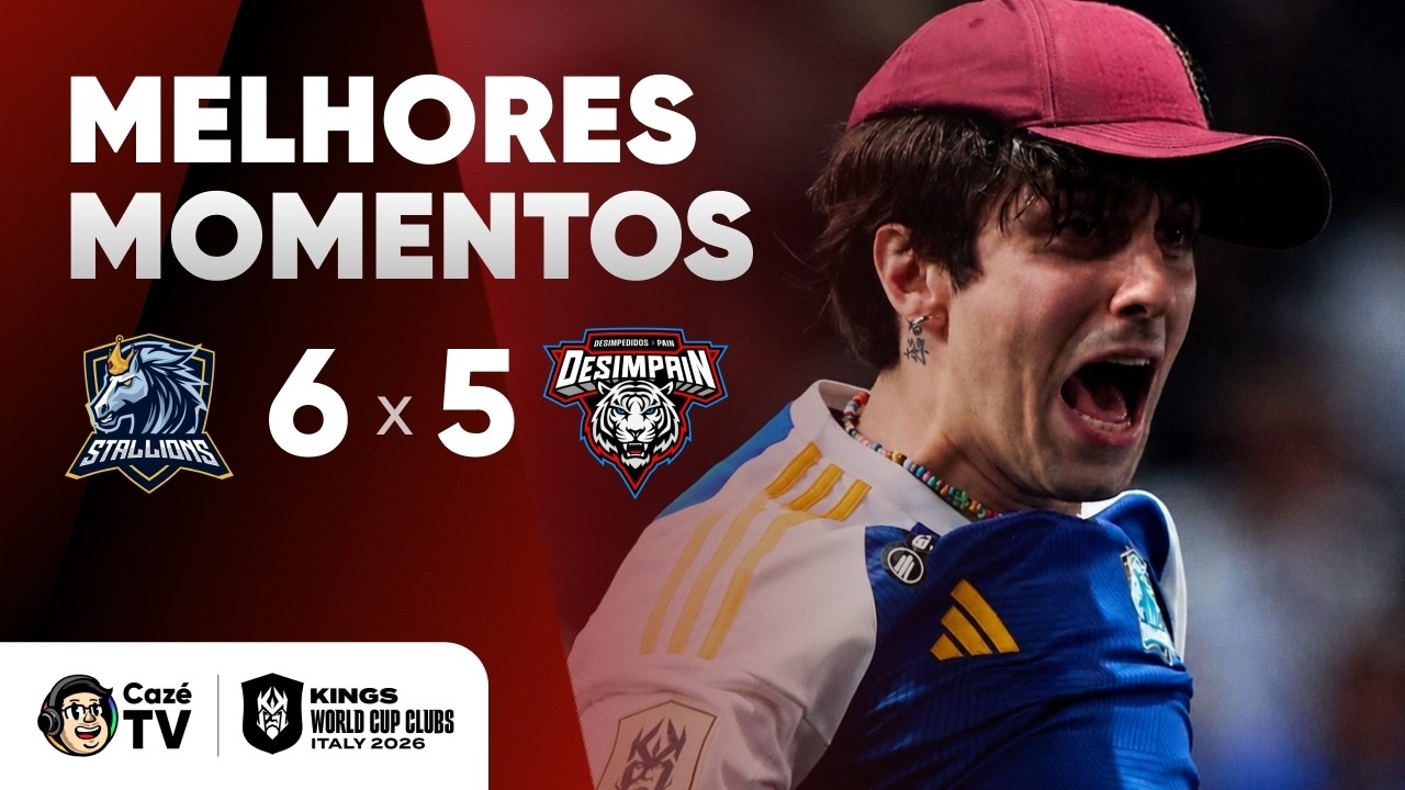 MELHORES MOMENTOS: STALLIONS 6 X 5 DESIMPAIN | COPA DO MUNDO DE CLUBES KINGS LEAGUE | 1ª RODADA
