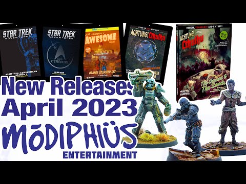 Modiphius New Releases - April 2023