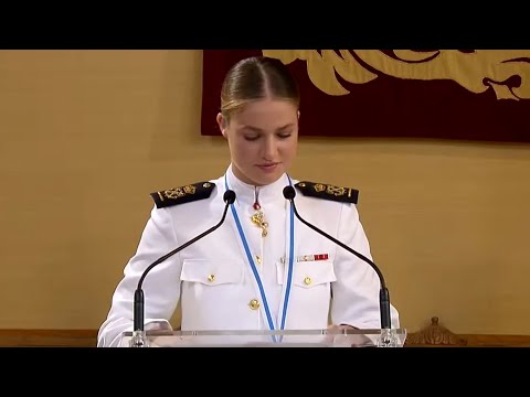 Princess Leonor’s Full Speech After Receiving Gold Medal of Galicia | Heartfelt Message (ENG SUB)
