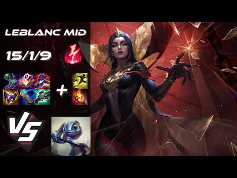MID LeBlanc vs Fizz - NA Challenger Patch 25.24