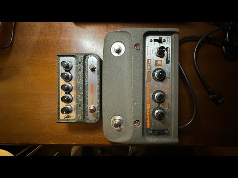 BOSS CE-1 vs Warm Audio C1 - Preamp, Chorus, Vibrato Comparison