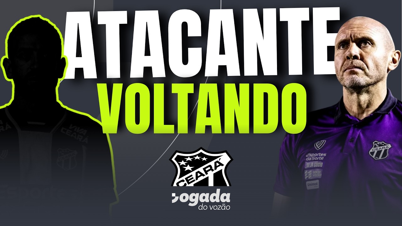 Imagem da notícia Ceará: Pedro Henrique deve voltar aos gramados na próxima semana após lesão