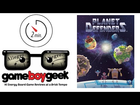 The Game Boy Geek's Allegro (2-min) Review of Planet Defenders