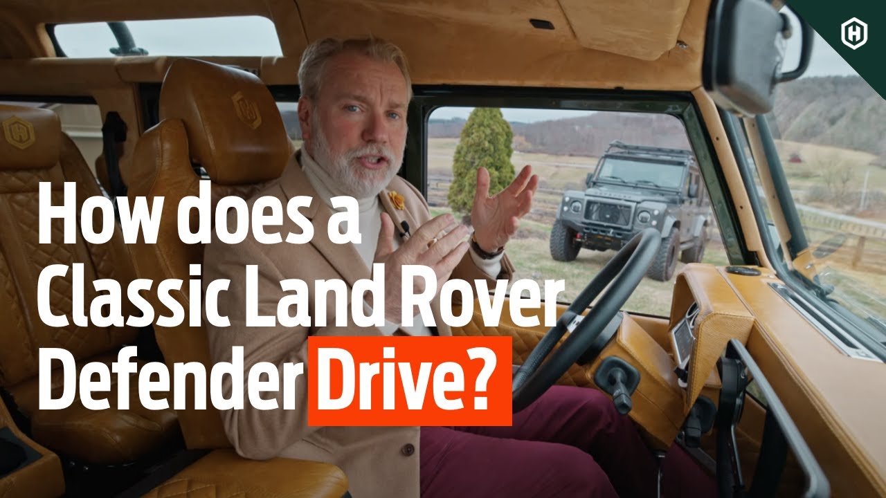 How Does a Classic Land Rover Defender Drive?