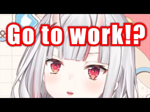Ayame Gets Call Back To Work By Someone Unexpected【Hololive】