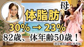 【82歳｜下腹スッキリした方法】年をとっても痩せられるファスティング！体脂肪30％→23％！