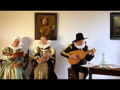 Johan van Oldenbarnevelt & de Valerius GEDENCK-CLANCK 1626