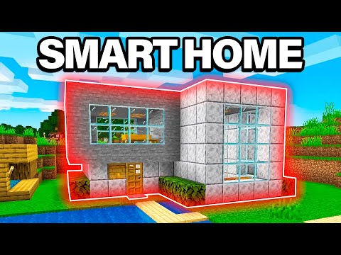 I created a cursed smart home in Minecraft 😱