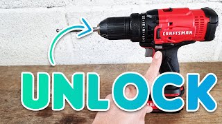 How To Unlock A Craftsman Drill