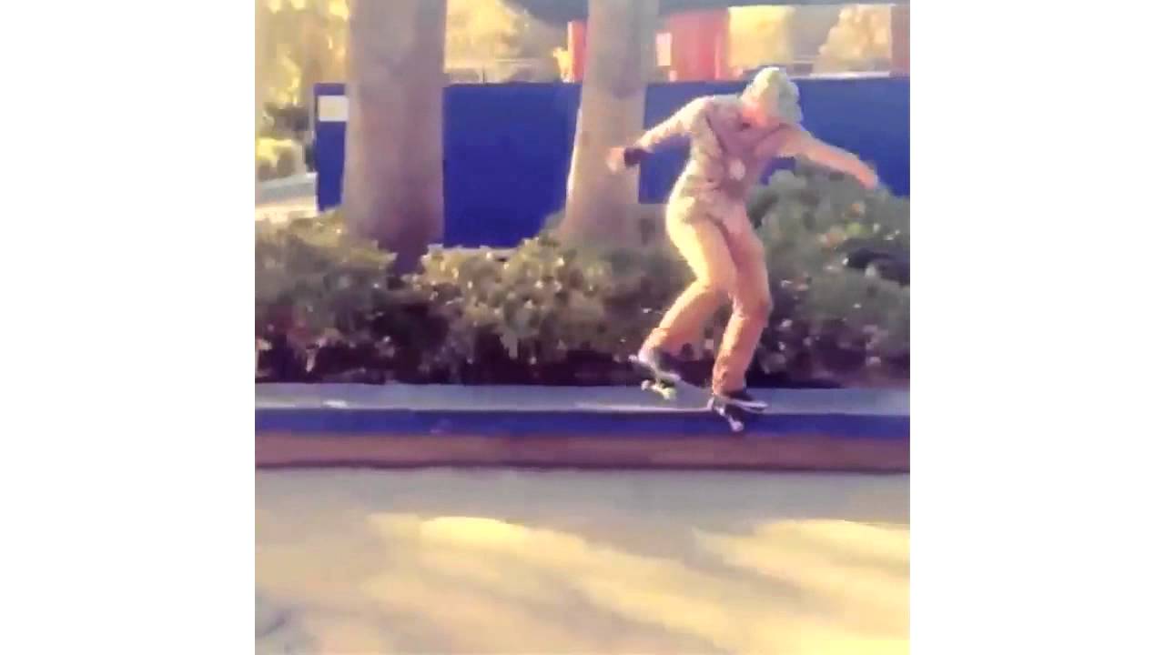 INSTABLAST! FEEBLE TO BS LIP BIG HANDRAIL!?!! RAYBOURN, HASLAM!! SANTA MONICA COURTHOUSE SESSION