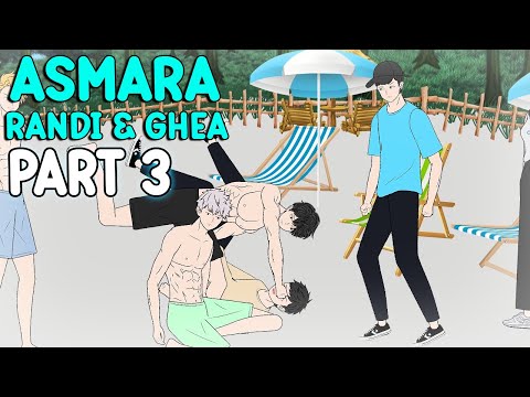 ASMARA RANDI DAN GHEA PART 3 - Animasi Pertarungan Sekolah