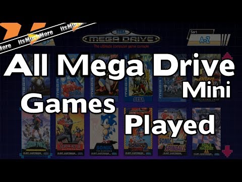 Sega Mega Drive Mini - All 42 Games Played