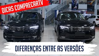 Volkswagen Tiguan - Diferenças entre as versões
