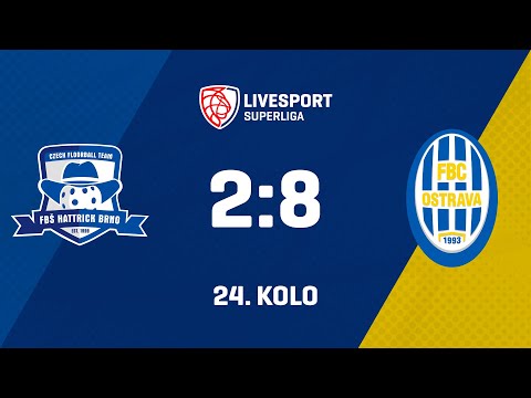 24. kolo | FBŠ Hummel Hattrick Brno - FBC ČPP Bystroň Group Ostrava 2:8
