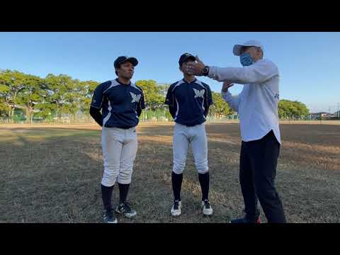 古森君、大西君とバッティング談義をしました。