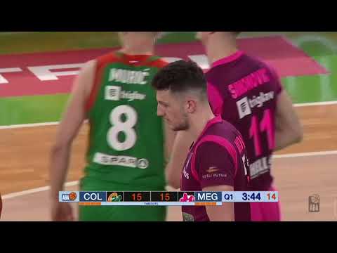 ABA Liga 2020/21, Round 26 match: Cedevita Olimpija - Mega Soccerbet (27.4.2021)