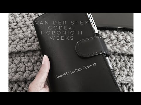 Van Der Spek Codex|Hobonichi Weeks - Should I Switch Covers?
