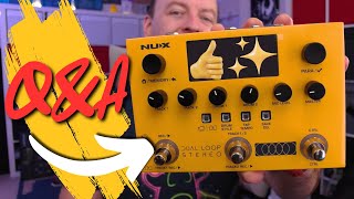 Video thumbnail for NU-X Dual Loop Stereo - you have questions? by JohnPaul Music UK