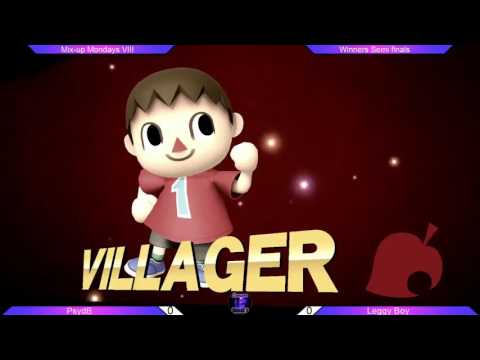 MuM 8 - TMP | PsydB (Villager) Vs. BaSK | Ant (Villager) Winners Semi's - Smash Wii U