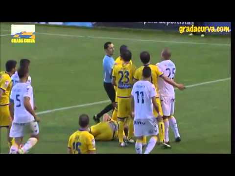 Expulsión de Carlos Aranda || Alcorcón - UD Las Palmas