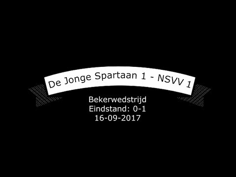 De Jonge Spartaan 1 - NSVV 1, 16-09-2017
