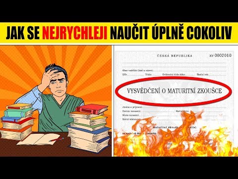 TOP 5 triků, jak se co NEJRYCHLEJI NAUČIT ÚPLNĚ COKOLIV